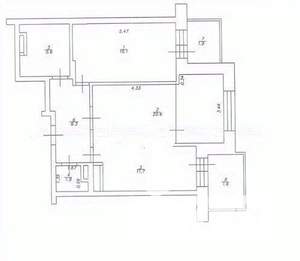 2-к квартира, вторичка, 69м2, 17/19 этаж