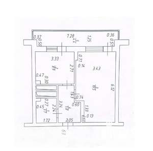 1-к квартира, вторичка, 42м2, 15/16 этаж