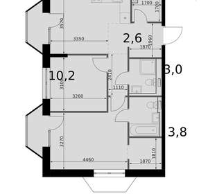 2-к квартира, вторичка, 62м2, 12/14 этаж