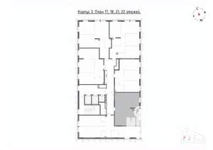 2-к квартира, вторичка, 59м2, 18/22 этаж