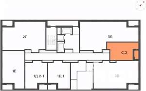 Студия квартира, вторичка, 34м2, 20/24 этаж