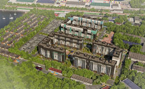 2-к квартира, сданный дом, 53м2, 7/10 этаж