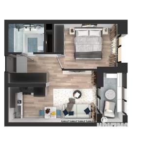 1-к квартира, вторичка, 37м2, 13/23 этаж