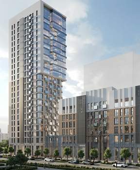 Студия квартира, вторичка, 34м2, 8/22 этаж
