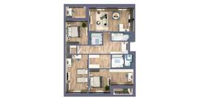 4-к квартира, вторичка, 121м2, 10/17 этаж