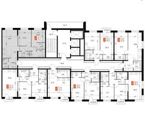 2-к квартира, вторичка, 66м2, 7/20 этаж