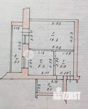 1-к квартира, вторичка, 41м2, 2/10 этаж