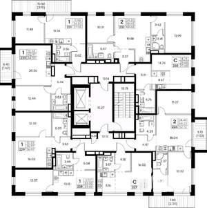2-к квартира, вторичка, 62м2, 4/8 этаж