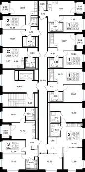 3-к квартира, вторичка, 75м2, 2/8 этаж