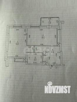 2-к квартира, вторичка, 43м2, 20/23 этаж