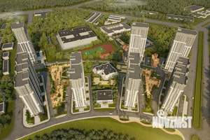 1-к квартира, сданный дом, 43м2, 8/19 этаж