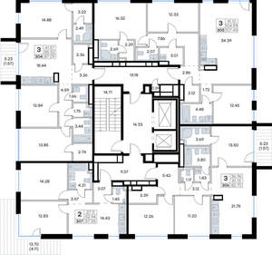 3-к квартира, вторичка, 87м2, 4/8 этаж