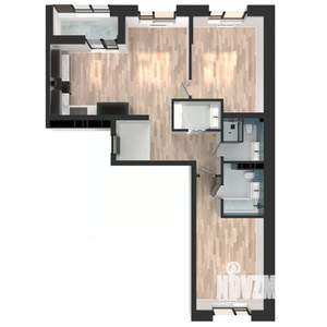 2-к квартира, вторичка, 76м2, 2/23 этаж