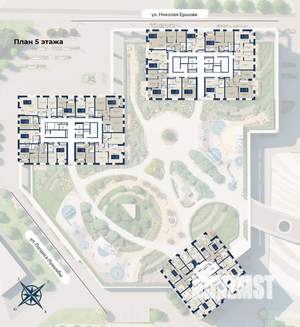 2-к квартира, вторичка, 67м2, 5/20 этаж