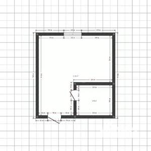 Студия квартира, вторичка, 27м2, 1/5 этаж