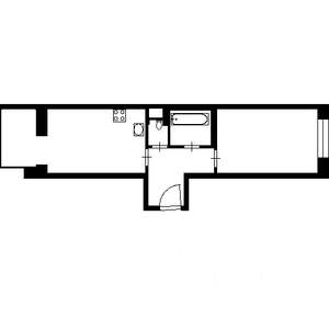 1-к квартира, вторичка, 48м2, 4/5 этаж