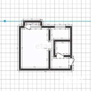 1-к квартира, вторичка, 29м2, 1/4 этаж