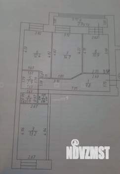 3-к квартира, вторичка, 66м2, 3/9 этаж