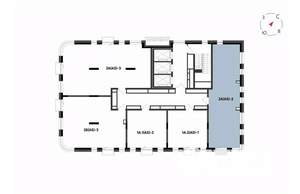 2-к квартира, вторичка, 70м2, 10/22 этаж