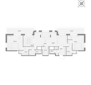 3-к квартира, вторичка, 143м2, 20/22 этаж