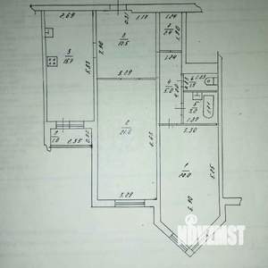 2-к квартира, вторичка, 82м2, 3/18 этаж