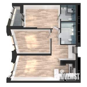 2-к квартира, вторичка, 69м2, 3/23 этаж