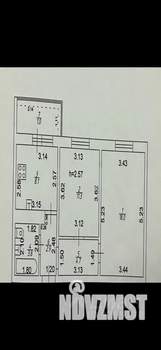 2-к квартира, вторичка, 50м2, 3/11 этаж