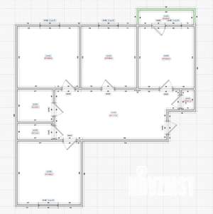 3-к квартира, вторичка, 82м2, 8/18 этаж