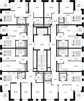 2-к квартира, вторичка, 50м2, 4/10 этаж