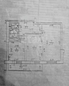 2-к квартира, вторичка, 58м2, 23/24 этаж