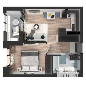 1-к квартира, вторичка, 37м2, 13/23 этаж