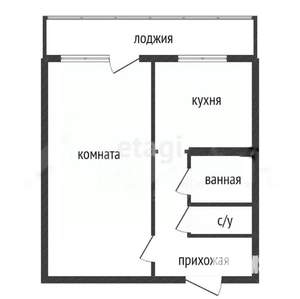 1-к квартира, вторичка, 37м2, 4/10 этаж