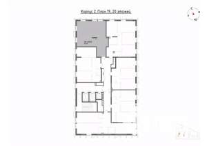 3-к квартира, вторичка, 66м2, 19/22 этаж