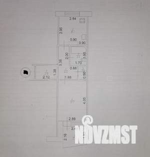 1-к квартира, вторичка, 32м2, 2/9 этаж