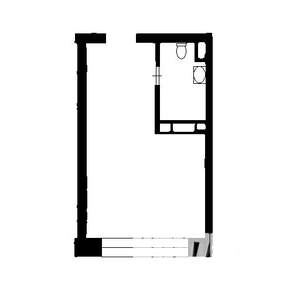 1-к квартира, вторичка, 58м2, 4/9 этаж