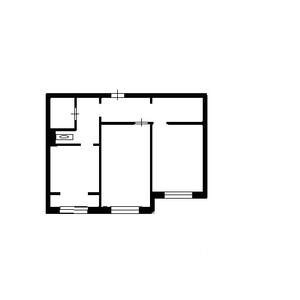 2-к квартира, вторичка, 60м2, 1/14 этаж
