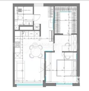 1-к квартира, вторичка, 55м2, 5/5 этаж
