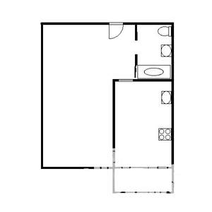 1-к квартира, вторичка, 43м2, 6/9 этаж