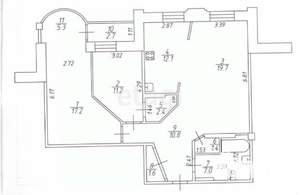 3-к квартира, вторичка, 91м2, 6/9 этаж