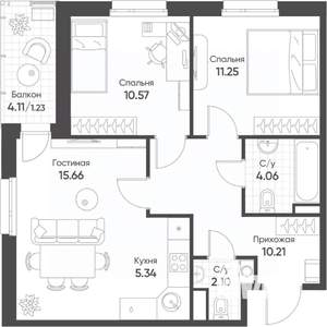 Фото квартиры на продажу (1)