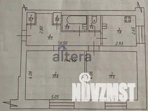 2-к квартира, вторичка, 64м2, 2/2 этаж