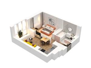 1-к квартира, вторичка, 36м2, 10/13 этаж