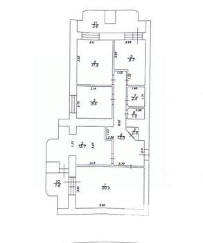 4-к квартира, вторичка, 83м2, 14/14 этаж