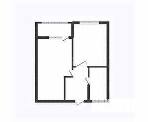 1-к квартира, вторичка, 38м2, 17/17 этаж