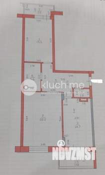 2-к квартира, вторичка, 75м2, 2/17 этаж