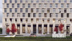 1-к квартира, строящийся дом, 44м2, 3/23 этаж
