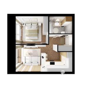 1-к квартира, вторичка, 34м2, 12/14 этаж