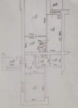 2-к квартира, вторичка, 76м2, 3/6 этаж