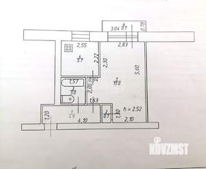 1-к квартира, вторичка, 31м2, 3/5 этаж