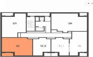 2-к квартира, вторичка, 71м2, 10/15 этаж
